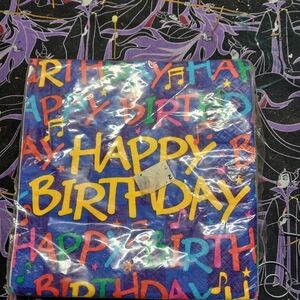 Vibrant Happy Birthday Napkins - Multicolor